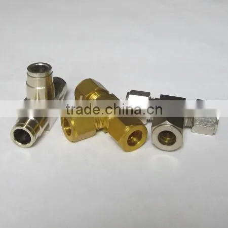 Threaded Type Brass or Stainless Steel SS T Connectors With Ferrule Set photo-6