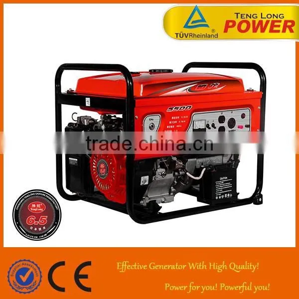 2015 New Portable Dual Fuel Petrol Kerosene LPG Fuel Generator Set for Sale photo-4