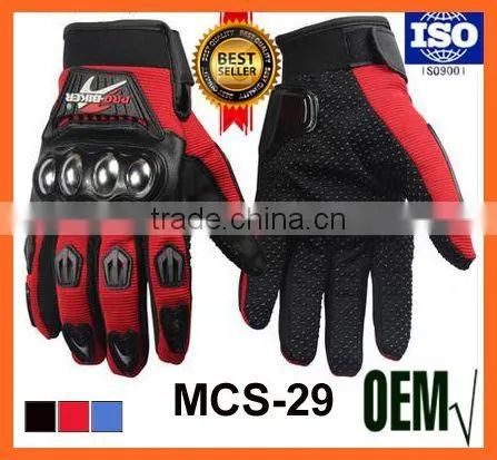 Full Finger Summer Breathable Motorcycle Gloves For Motorbike photo-2