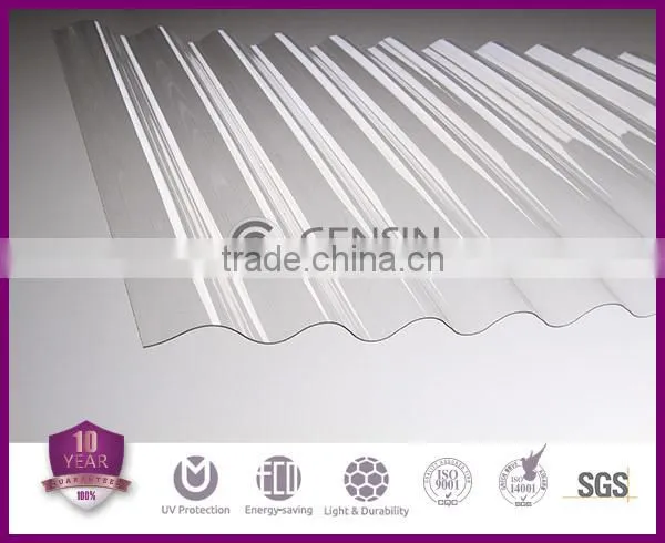 Haining Grade A Polycarbonate Corrugated Sheet /corrugeated Roofing Sheet/polycarbonate Sheet Manufacturer photo-4