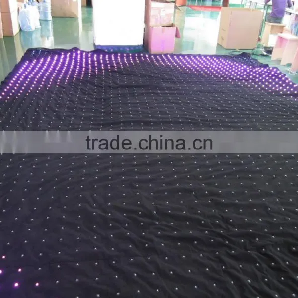 Stage/Bar/Disco Background Decoration Flexible Led Video Curtain Display Fabric photo-2