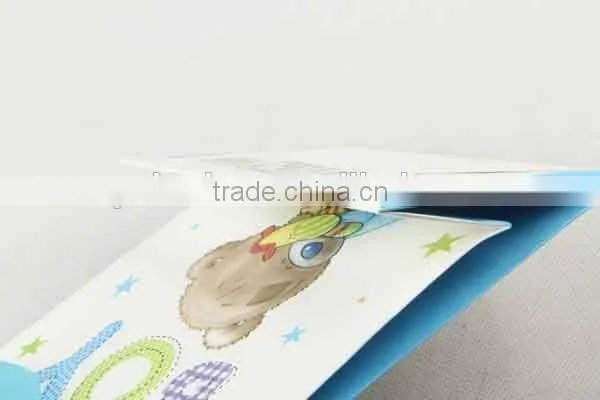 Printed Foldable Gift Bag With Bear Pattern/ Shopping Paper Bag photo-4