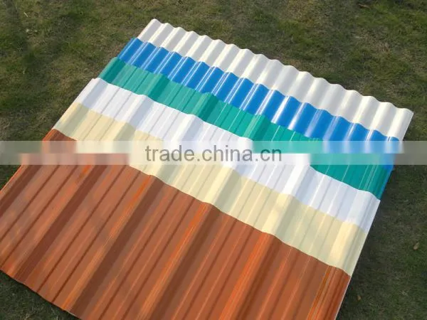 PVC, UPVC, APVC, ASA-PVC Roof Tile photo-6