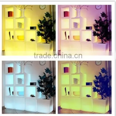 Modern Fashion Beautiful Growing Lighting Curve Waterproof Plastic LED Counter for Bar/pub/club photo-6