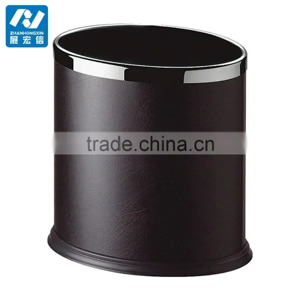 Innovative Oval Single Layer Waste Bin in Room photo-3