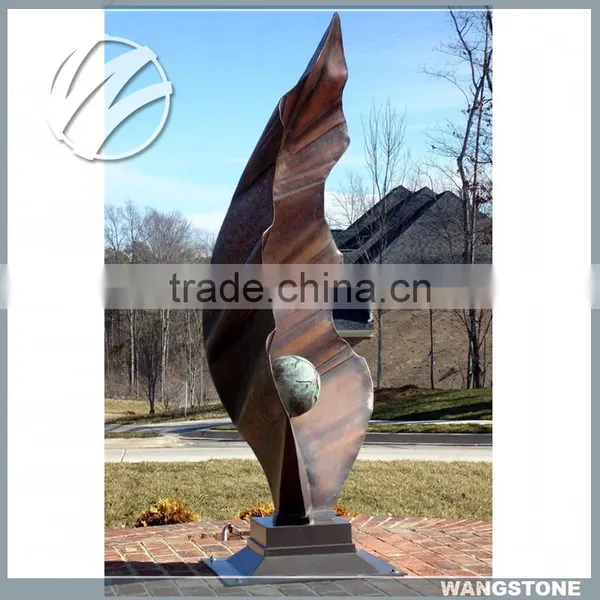 High Quality Modern Bronze Sculpture/modern Abstract Sculpture/metal Arts Crafts photo-4