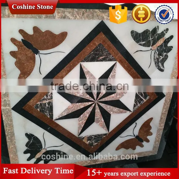 Chocolate Brown Butterfly Marble Pattern Suitable for Interior photo-2