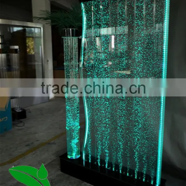 Wedding Stage Backdrop Led Water Bubble Wall With Glowing Trees photo-6