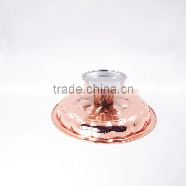 Elegant Dry Fruit Tray /Plate With Metal Base for Tableware Decoration photo-3