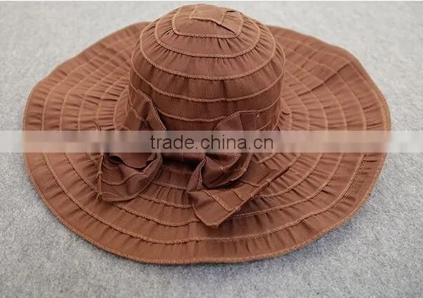 100% Cotton Fashion Lady's Bucket Hat photo-3