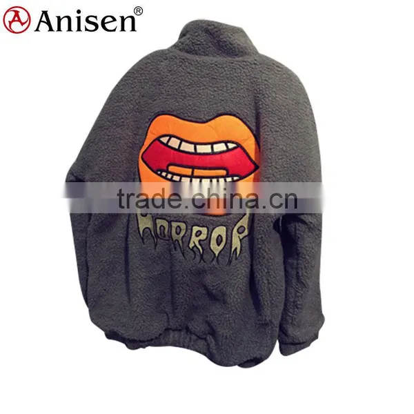 China Clothing Big Sherpa Quilted Women Coat photo-2