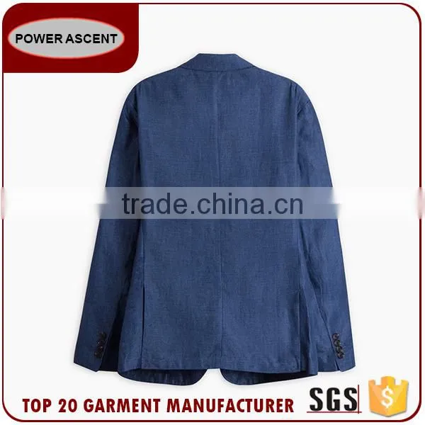 China Supplier Mens Linen Fashion Suits Jacket Blazer Man Suit photo-2