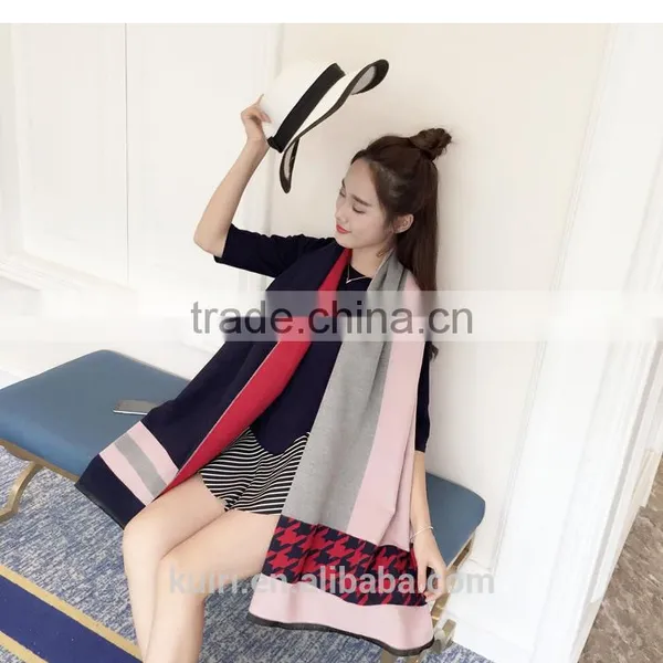Winter ImitatiOn Cashmere Shawl Fashion Star With The Scarves Long Thermal Print Women Muffler Women Neckerchief photo-6
