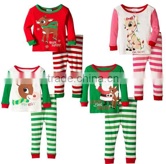 Merry Christmas Children Clothing Sets Kid Wear photo-4