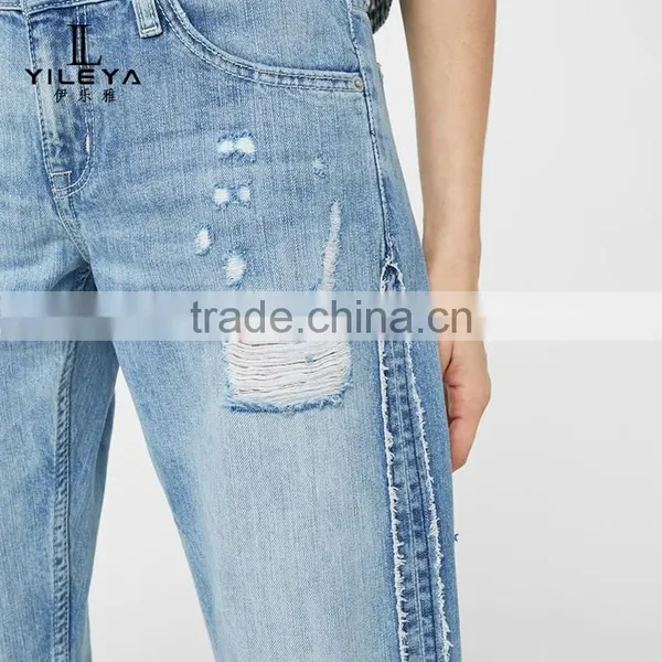 Made Inguangzhou Womens Jeans,pants Garment Factory,denim Jeans photo-5