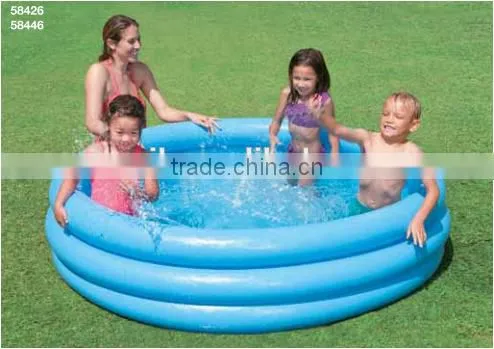INTEX Children's Inflatable Blue Crystal Swimming Pool photo-2