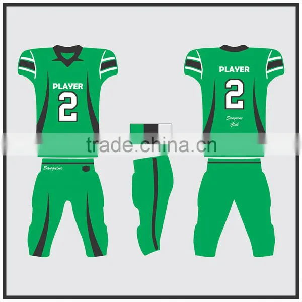 Custom Fully Spandex Integrated Sublimated American Football Uniform With Free Mock Ups and Free Samples photo-2