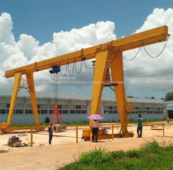 Nucleon General Industrial Using Single Girder Gantry Crane 10t photo-5