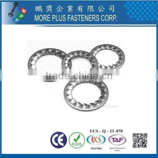 Taiwan Stainless Steel 18-8 Copper Brass Aluminum Tooth Lock Washer Type Of Lock Washers Star Lock Washer photo-6