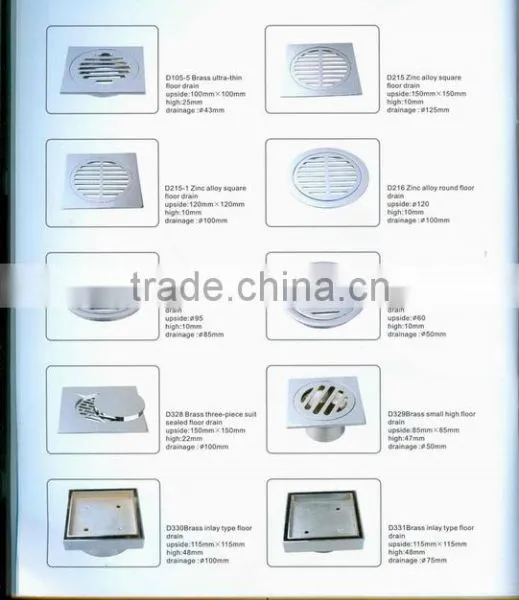 Sanitary Floor & Bathtub Drain