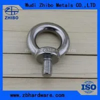 Stainless Steel Long Shank Eye Bolt photo-2