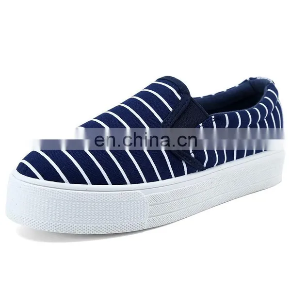 Wholesale Leisure Shoes Canvas High Heel Sneakers photo-4