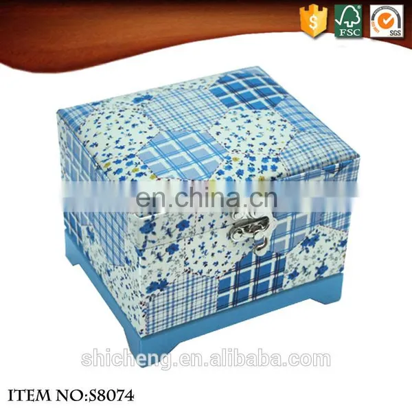 Musical Antique Mirror Jewelry Box photo-2