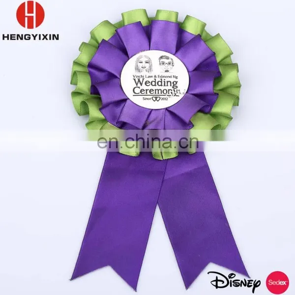 Award Ribbon Rosette/ribbon Flower for Wedding Ceremony