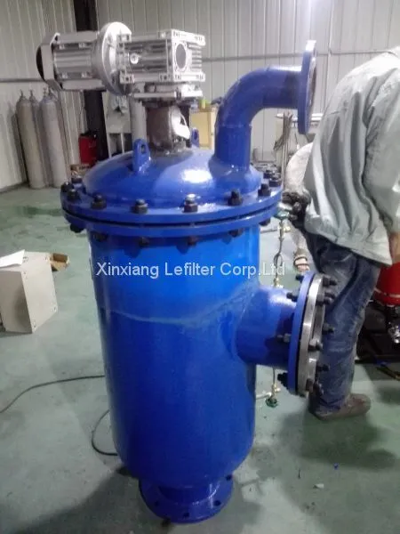 Electrical Self-cleaning Sediment Water Filter/ Brush Filter