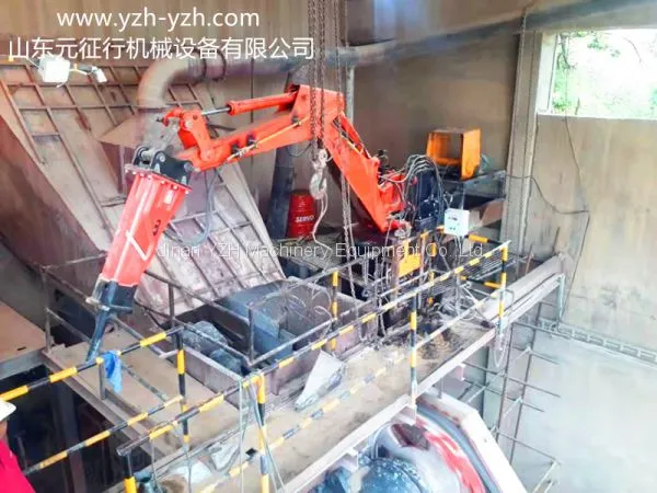 Hydraulic Rock Breaking Booms System