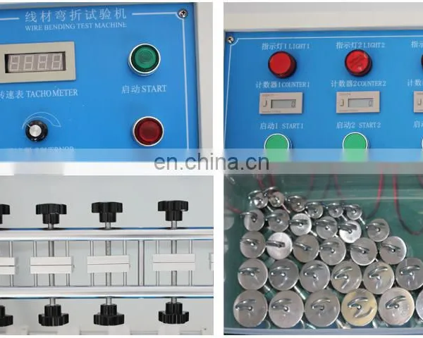 ZONHOW Wire Flexing Swing Tester Cable Bend Test Machine photo-5