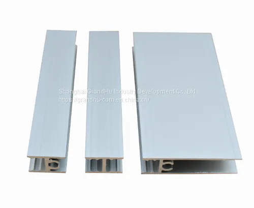 Wardrobe Sliding Door Track Profile Aluminium Stile Vertical Handle photo-2