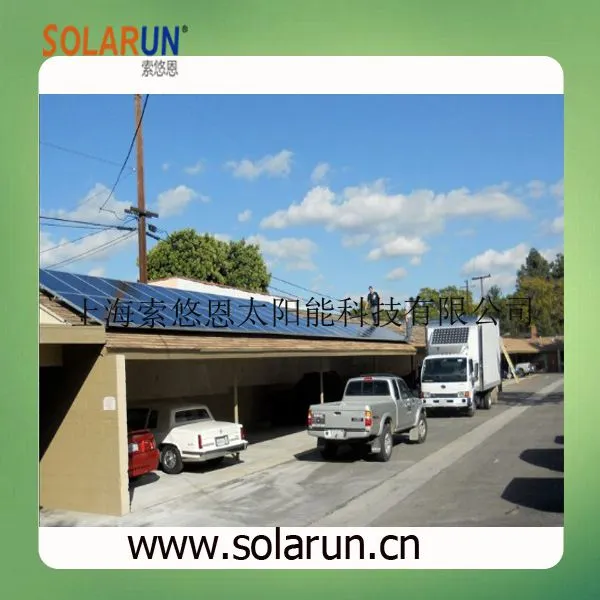Солнечный монтажный кронштейн для наклонного металлического крыша (Solarun Solar)