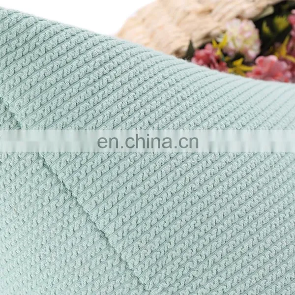 High Quality Plain Green Multi Functional Triangular Home Decorative Knitted Pillows Triangle Pillow for Sale photo-7