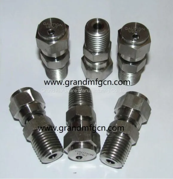 Stainless Steel 316 Drain Valve Plugs Withstand High Pressure 2700psi photo-5