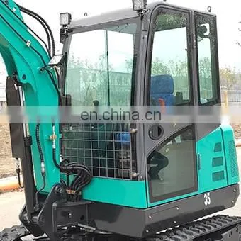Narrow Mini Digger Wheel Excavator rc Mini Excavator Xn35 for Sale China photo-3