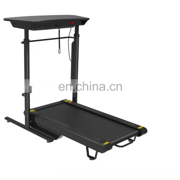 Foldable Treadmill Motorized With Desk Adjustable ,desk Home Use Treadmill, Multi-function Walking Horse Treadmill to Fitness