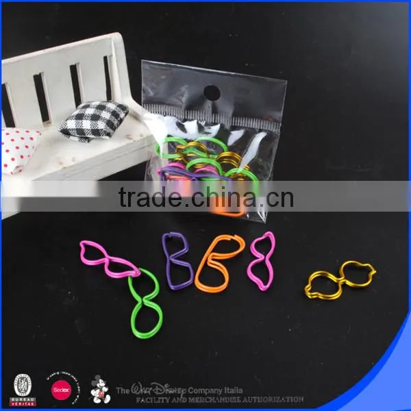 Glasses Design Metal Bookmark photo-4