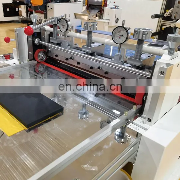 XY One Sided Adhesive Silicon Rubber Square Cutting Machine photo-5