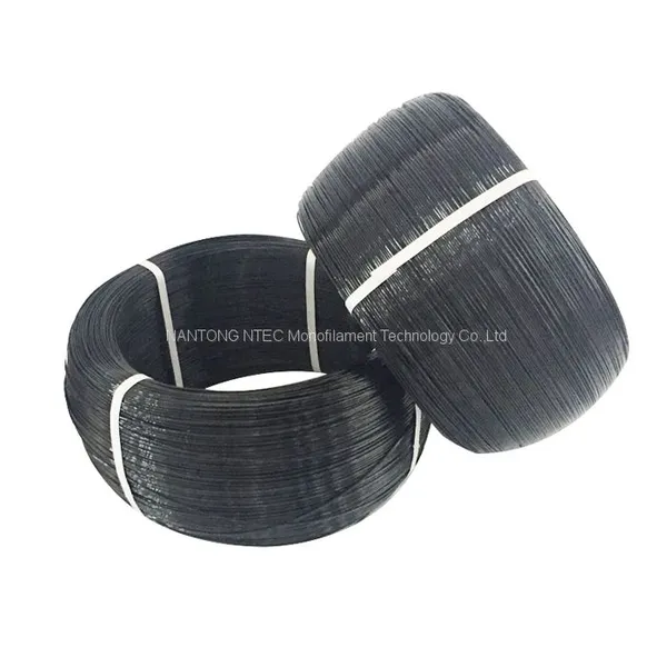 100% Polyetser Resin Anti-UV 20KG Hank Black Polyester Wire for Greenhouse photo-3