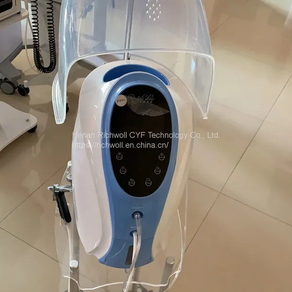 Portable Oxygen Mask Oxygen Dome Masks Facial Jet Dome Skin Rejuvenation Beauty Machine photo-3