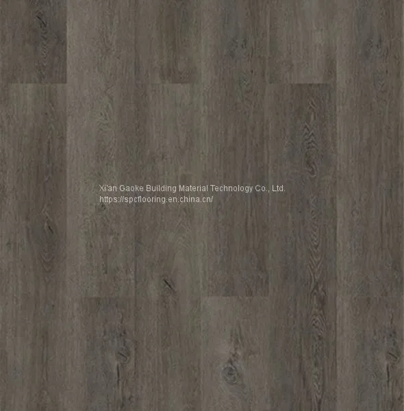 GKBM Greenpy MJ-W6010 New Eco-Friendly Waterproof Dark Grey Click Stone Plastic Composite SPC Flooring photo-2