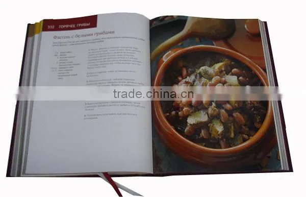 Custom High Quality Hard Cover Cook Book Printing photo-3