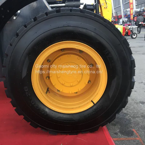 Hercules Semi-solid Forklift/loader Tyre 16/70-20 20.5/70-16 Deep Pattern Tyre photo-5