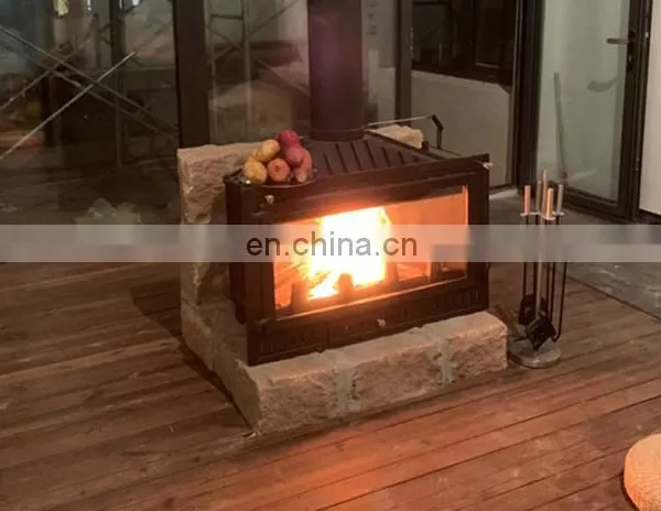Hot Selling Cast Iron Fireplace Sets Electric Fireplaces photo-3