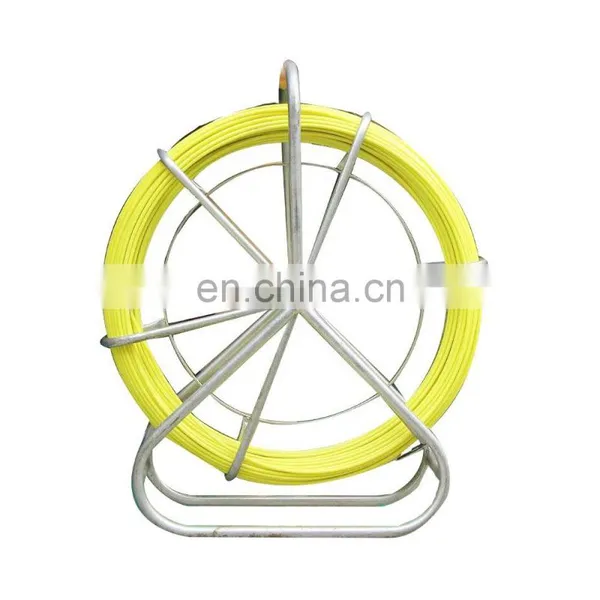 Tracable Fiberglass Rodding Cane 8mm*300m Conduit Snake Rod High Tensile Frp Duct Rodder photo-4