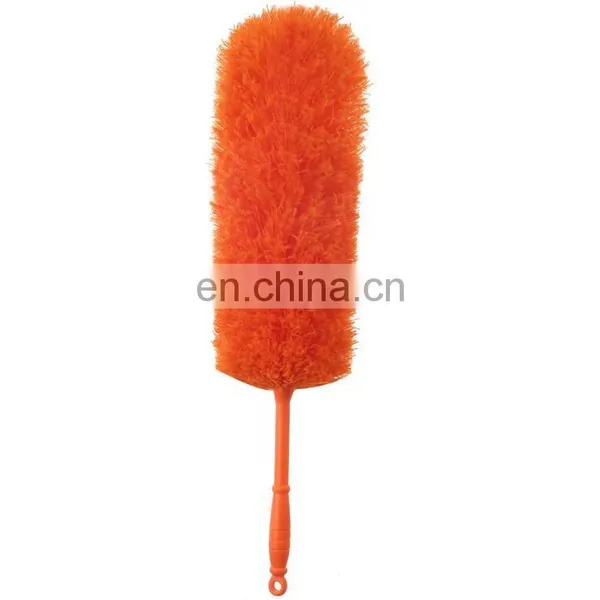 Zhejiang Factory Home and Kitchen Cleaning Feather Microfiber Orange Lambs Wool Power Carpet Duster