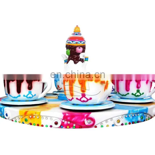 Amusement Park Rides Coffee Cup Rides Kids Indoor Play Rides For Sale photo-2