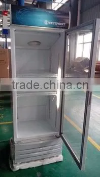 360L Upright Supermarket Commercial Glass Display Showcase Price photo-4