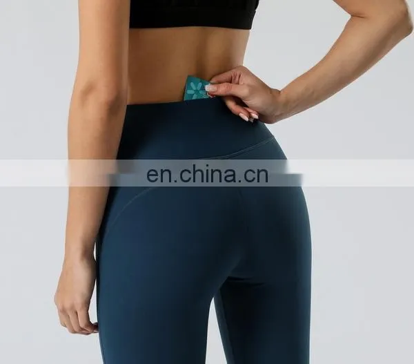 New Style Casual Flare Trousers Fitness Gym Wear Workout Sports Yoga Bu High Waist Running Yoga Wear Pants photo-3